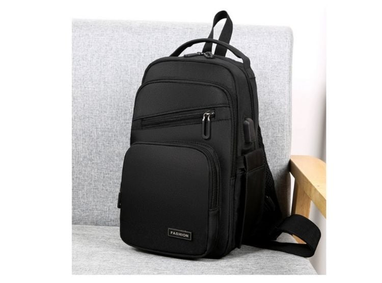 MORRAL MOCHILA PECHERA IMPERMEABLE PREMIUM UNISEX - 3