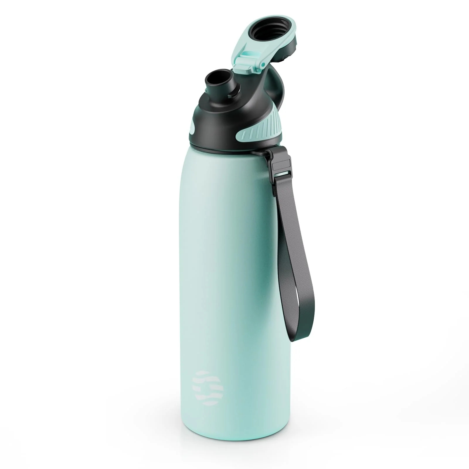 BOTELLA FJBOTTLE 1000ML AGUA DEPORTIVA CON AISLAMIENTO Y TAPA MAGNÉTICA VERDE - 2
