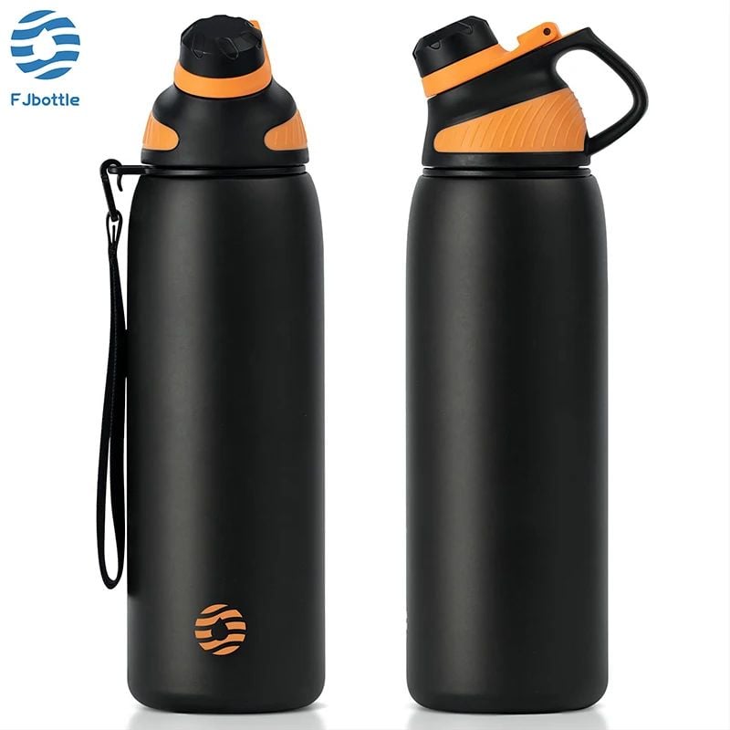 FJBOTTLE - BOTELLA DE AGUA DEPORTIVA CON AISLAMIENTO Y TAPA MAGNÉTICA 800ML - 2