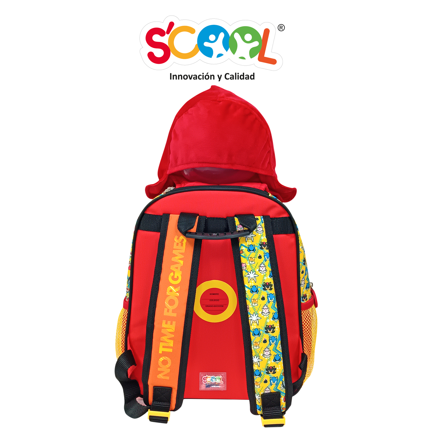 SCOOL - MOCHILA KIDS MAGIC CON CAPUCHA KNUCKLES - 2