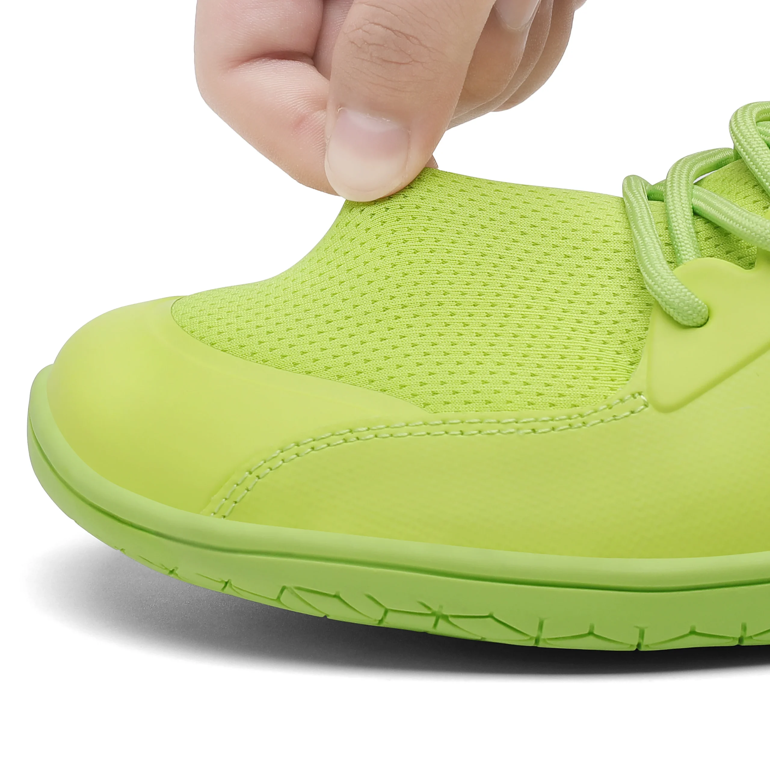 SAGUARO - ZAPATILLA WISH II BAREFOOT CASUAL SHOES - VERDE FLUOR - 5