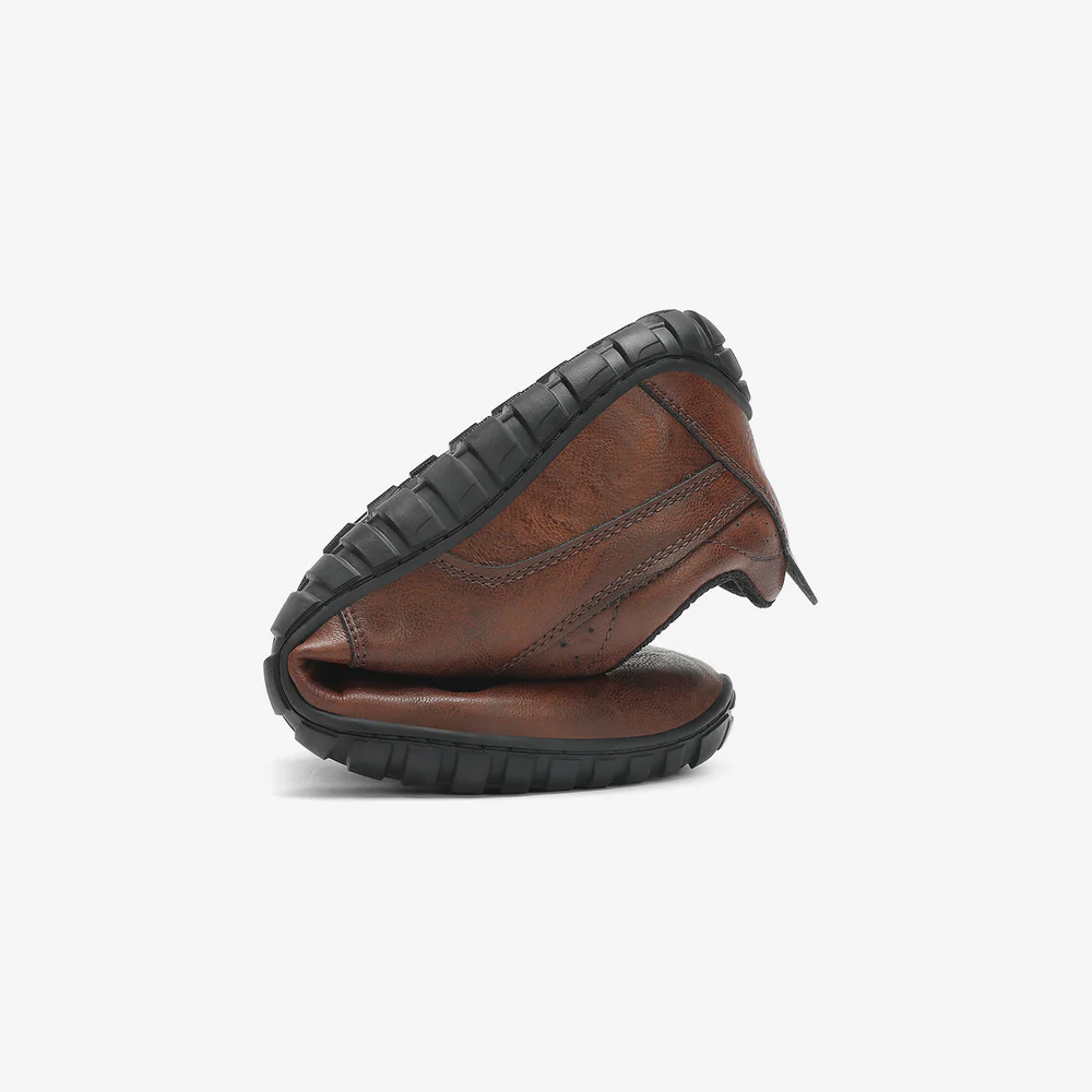 SAGUARO - ZAPATILLA CASUAL VINTAGE BAREFOOT - MARRÓN - 4