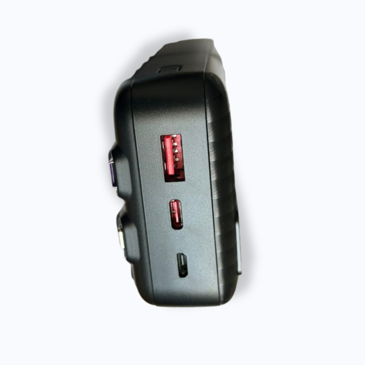 WESDAR - POWER BANK 22.5W PD LED FAST CHARGE C/CABLE LIGHTNING Y USB-C 20000MAH - NEGRO - 5