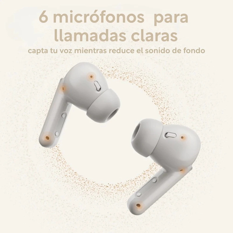 QCY - AUDÍFONOS INALÁMBRICOS BUDS ANC - BLANCO - 2