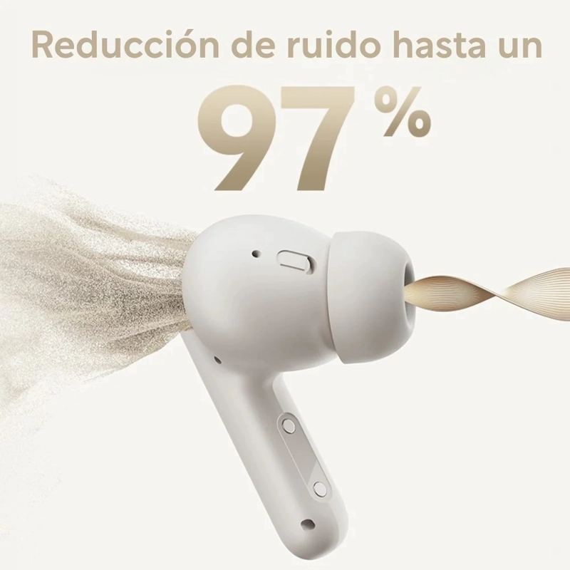 QCY - AUDÍFONOS INALÁMBRICOS BUDS ANC - BLANCO - 3