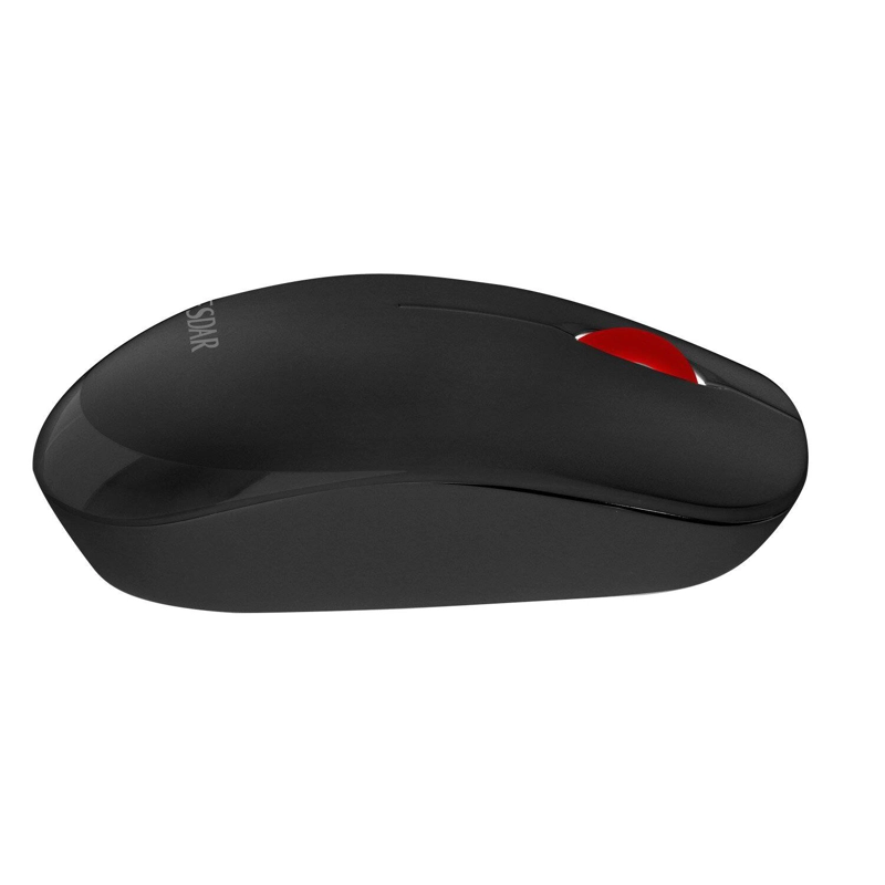 WESDAR - MOUSE DE OFICINA INALÁMBRICO NEGRO - 4