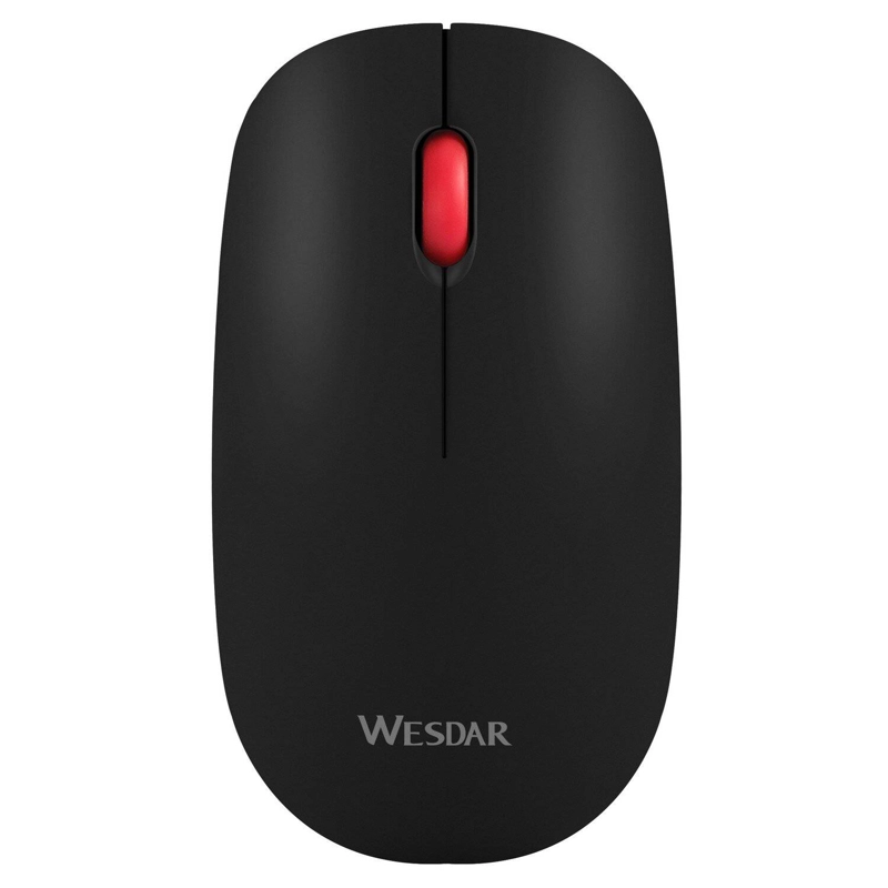 WESDAR - MOUSE DE OFICINA INALÁMBRICO NEGRO - 5