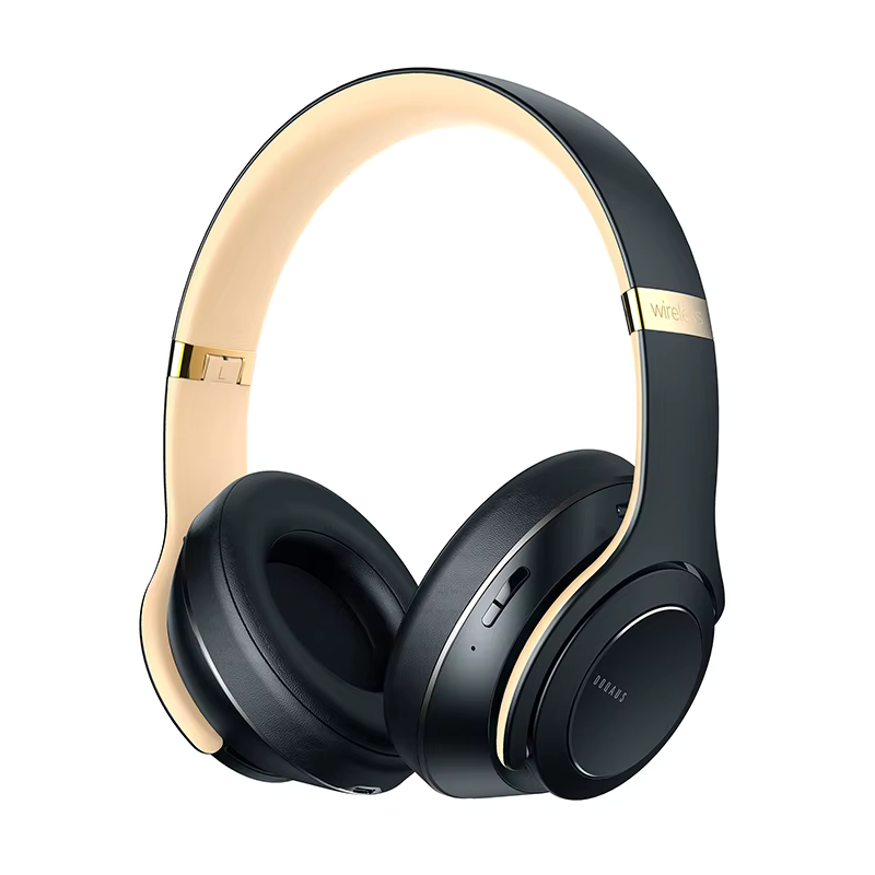 DOQAUS - AUDÍFONOS + PARLANTE 2 EN 1 BT 5.3 C/ESTUCHE VOGUE 9 - GRIS SOMBRA - 1