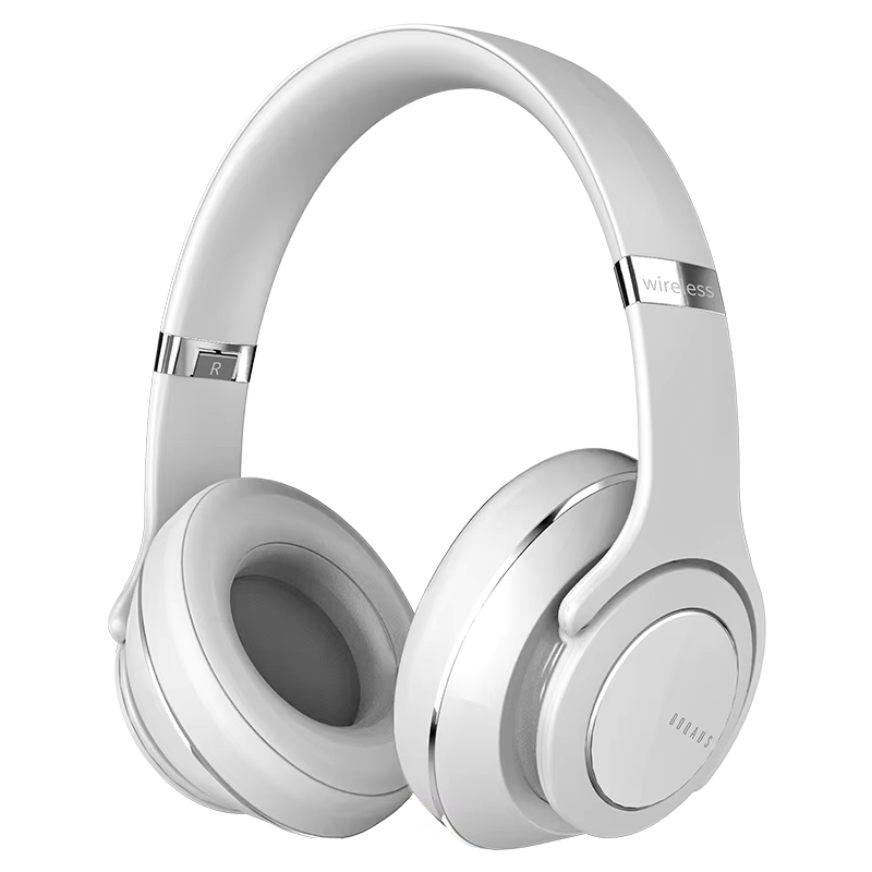 DOQAUS - AUDÍFONOS + PARLANTE 2 EN 1 BT 5.3 C/ESTUCHE VOGUE 9 - GRIS HIELO - 1