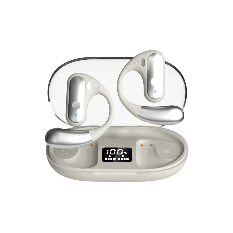 DOQAUS - AUDÍFONOS DEPORTIVOS Q28 OPEN-EAR BT 5.3 - BLANCO - 1