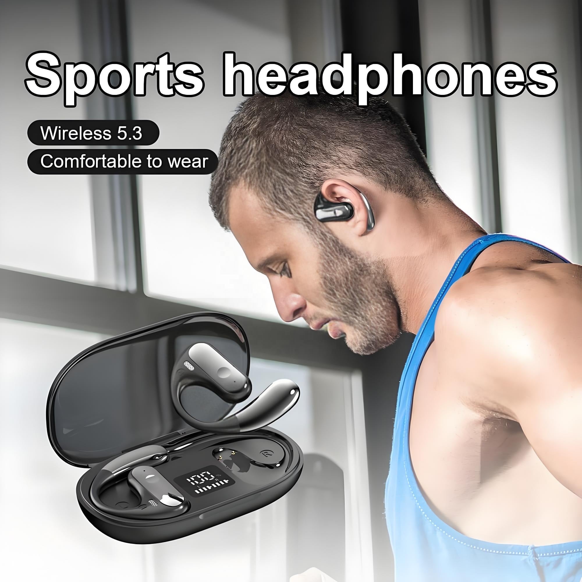 DOQAUS - AUDÍFONOS DEPORTIVOS Q28 OPEN-EAR BT 5.3 - BLANCO - 3
