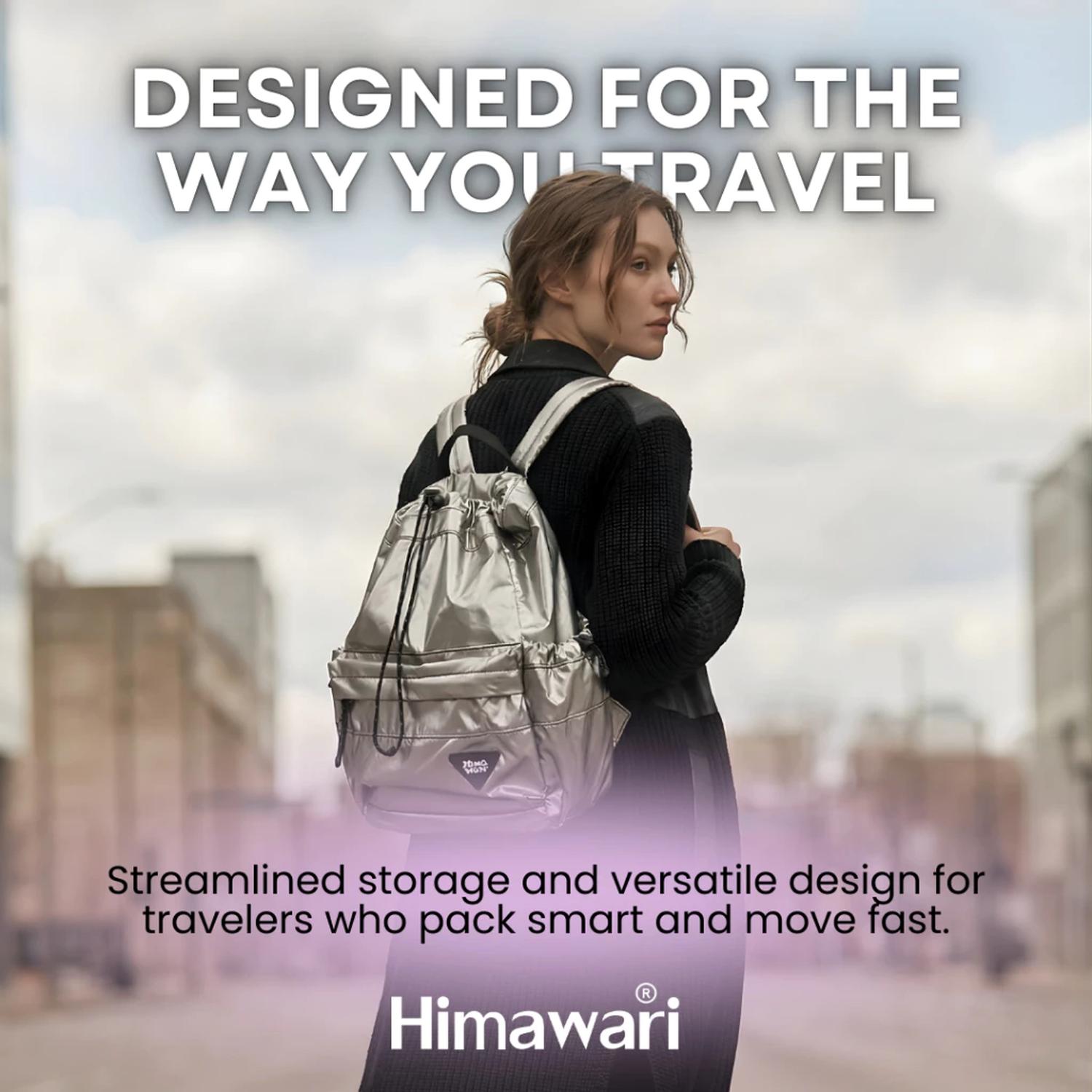 HIMAWARI - MOCHILA CHERRY LAPTOP 14' #01 - PLATEADO - 6