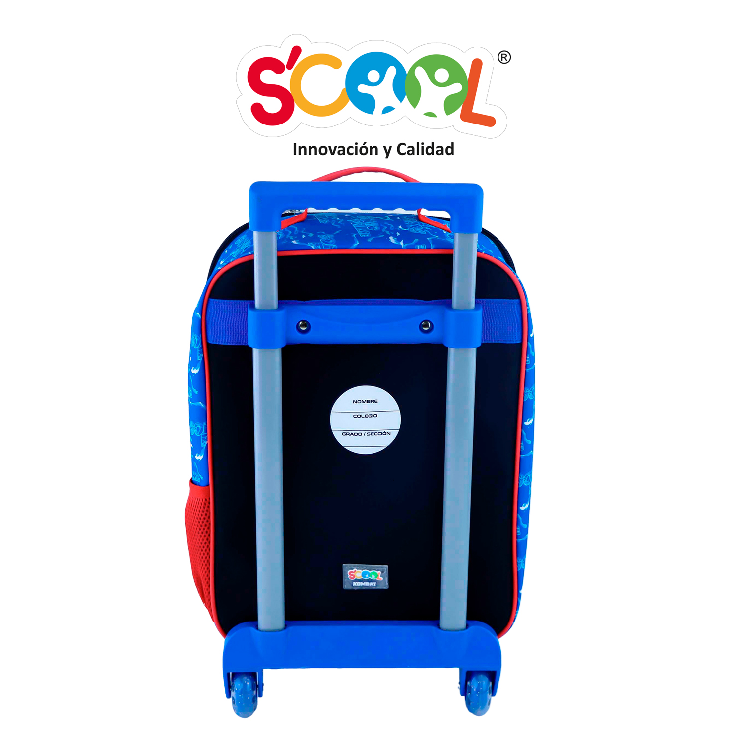 SCOOL - SET MALETA KOMBAT MED EVA 3D SONIC PRIME - 2