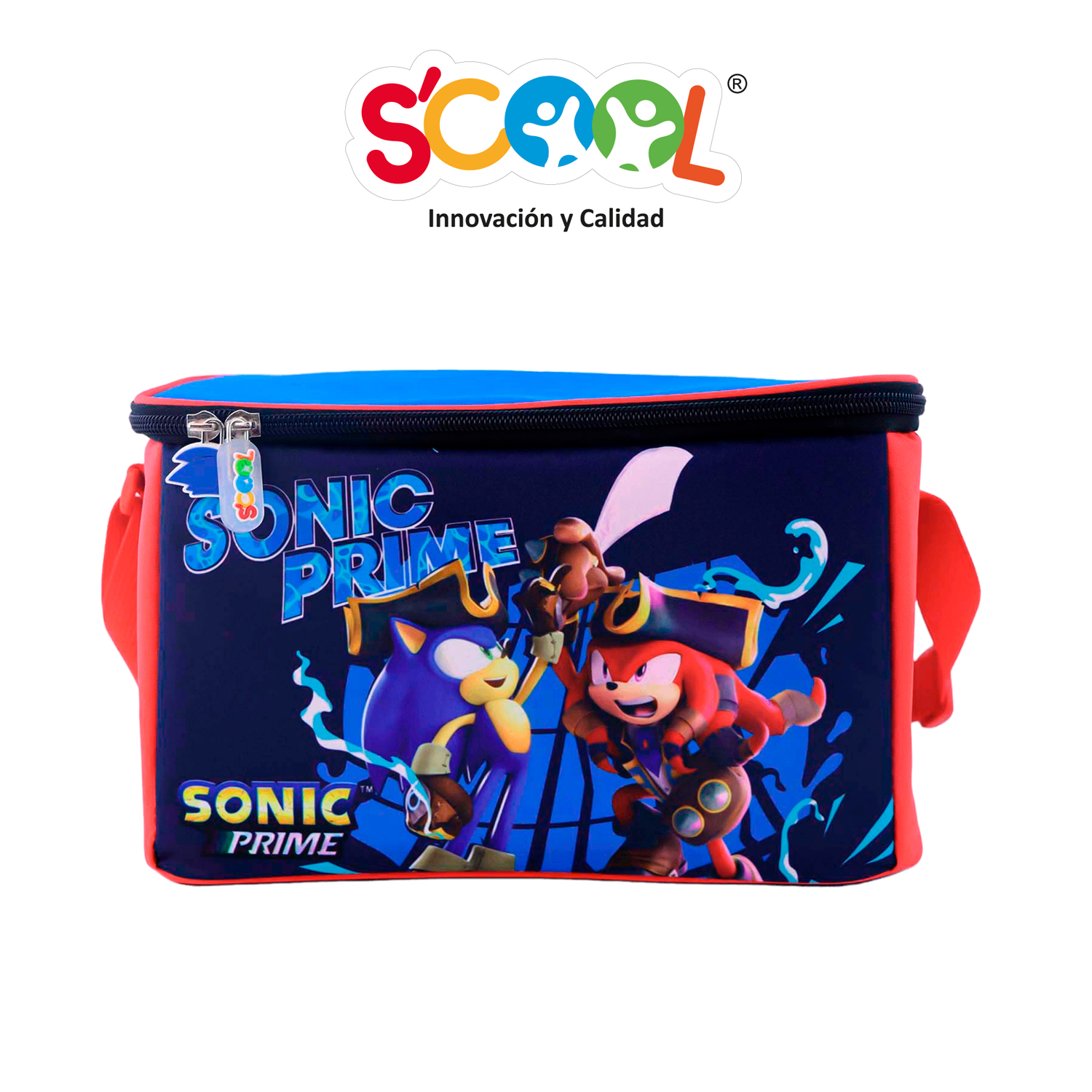 SCOOL - SET MALETA KOMBAT MED EVA 3D SONIC PRIME - 3