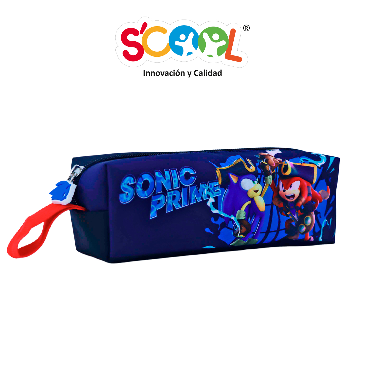 SCOOL - SET MALETA KOMBAT MED EVA 3D SONIC PRIME - 4
