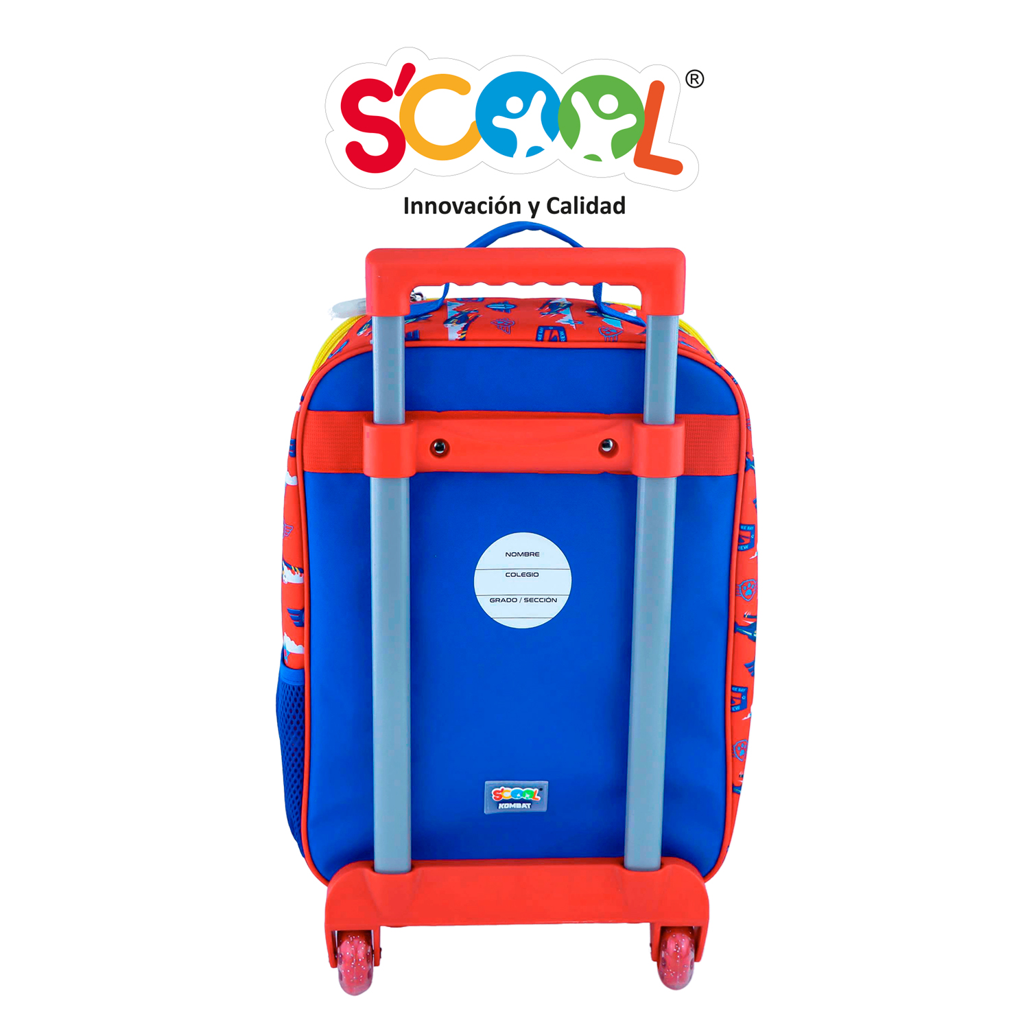 SCOOL - SET MALETA KOMBAT MED EVA 3D PAW PATROL H - 2