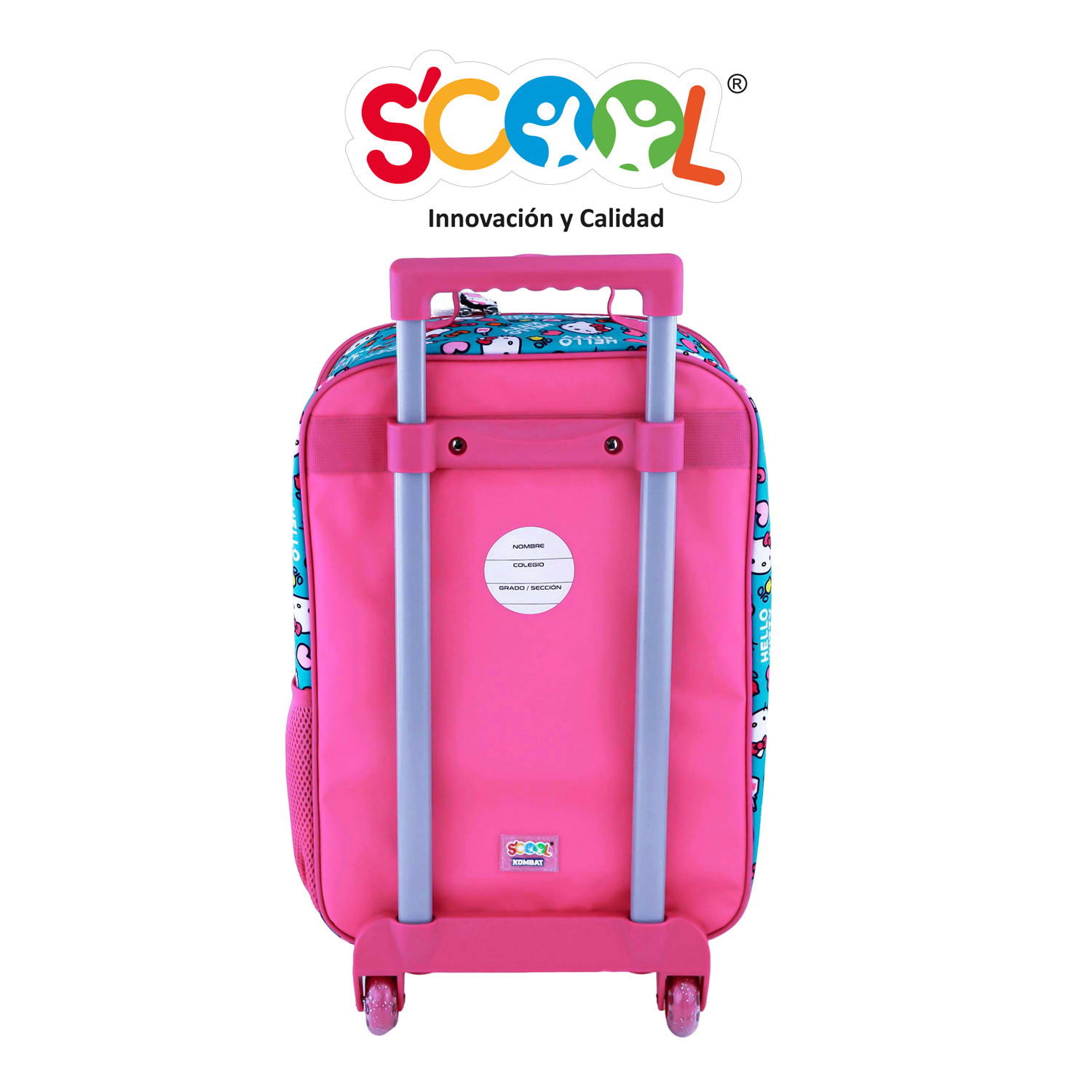 SCOOL - SET MALETA KOMBAT GDE EVA 3D HELLO KITTY_A - 2