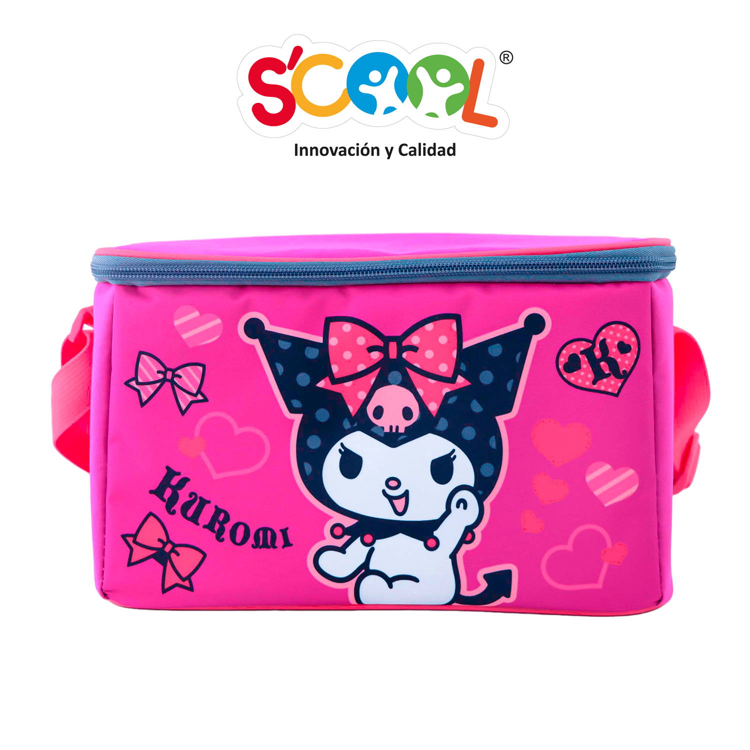 SCOOL - SET MALETA KOMBAT GDE EVA 3D KUROMI_A - 3