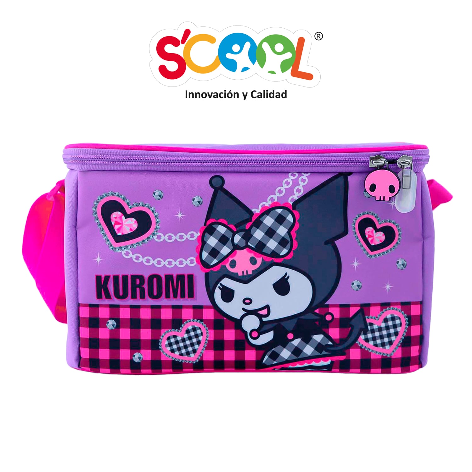 SCOOL - SET MALETA KOMBAT GDE EVA 3D KUROMI_C - 3