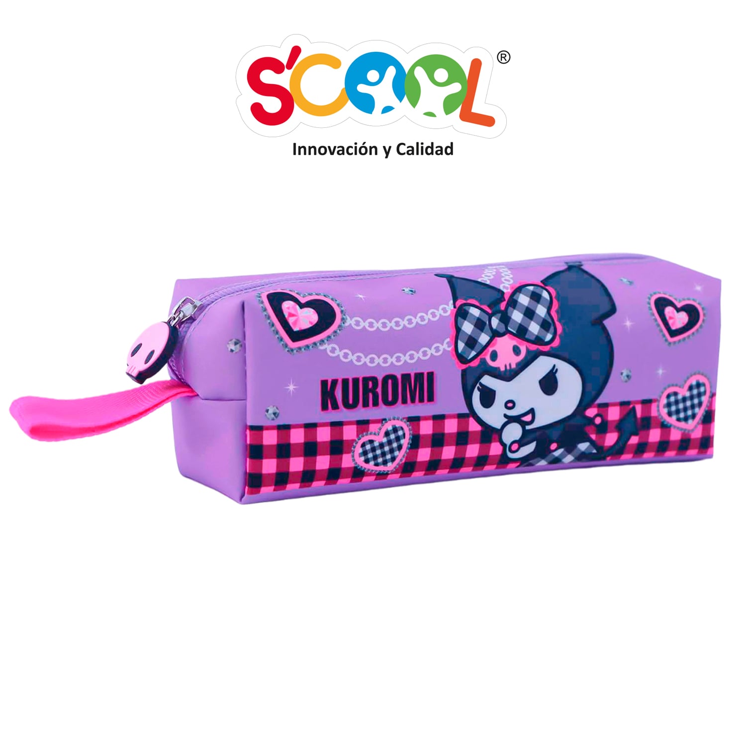 SCOOL - SET MALETA KOMBAT GDE EVA 3D KUROMI_C - 4