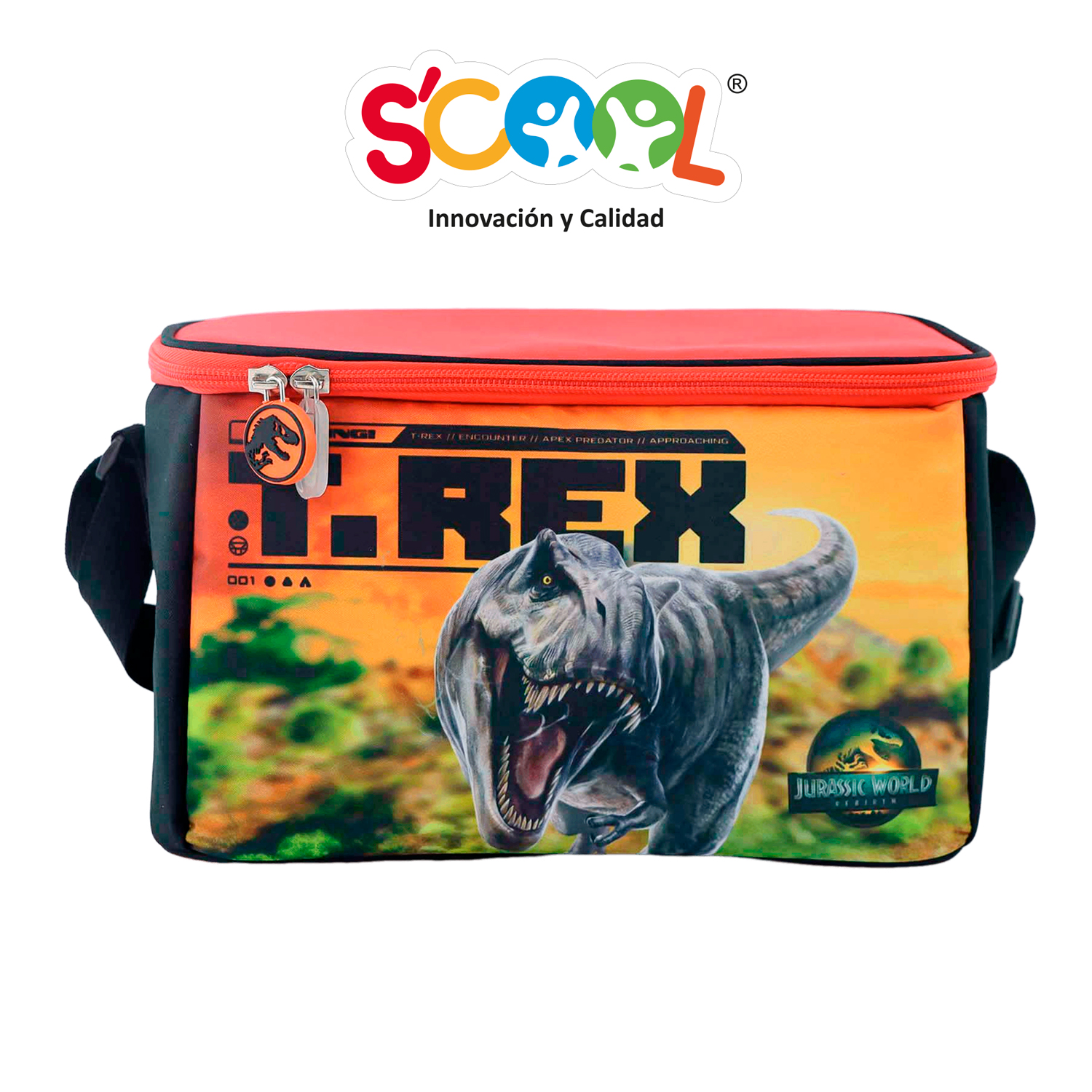 SCOOL - SET MALETA KOMBAT GDE 3D JURASSIC_B - 3