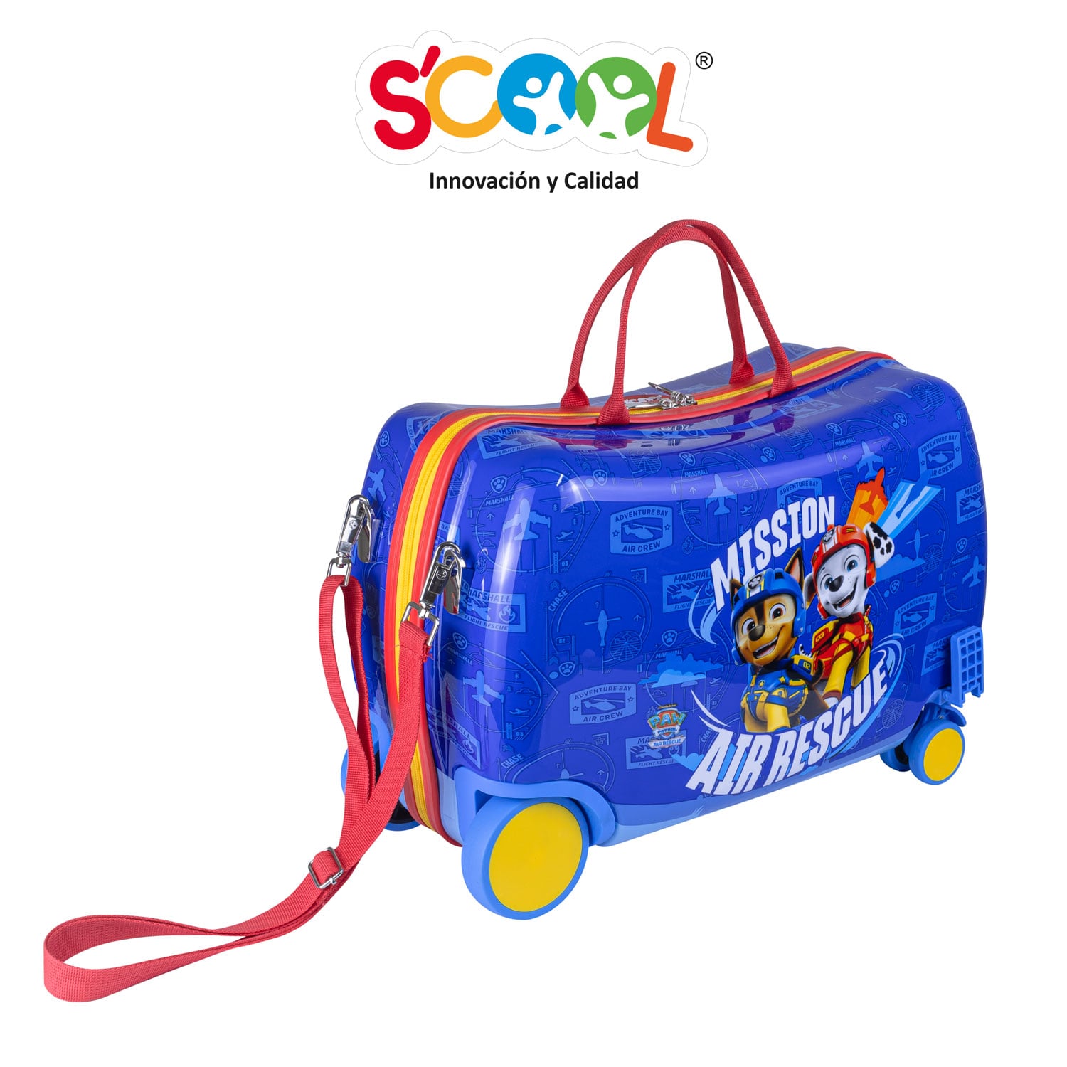 SCOOL - MALETA TRAVEL KIDS CARRY BAG PAW PATROL H - 2