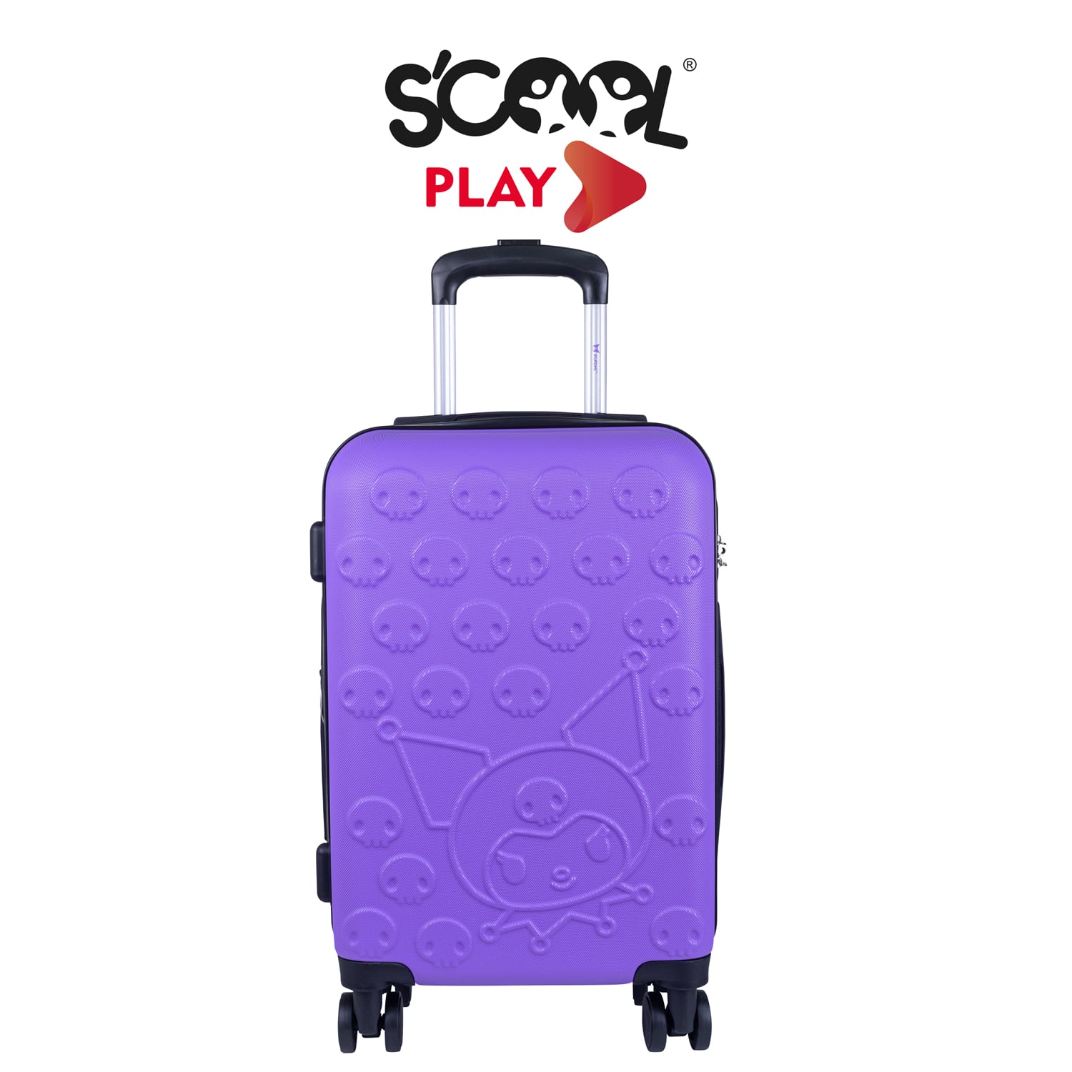 SCOOL PLAY - MALETA CARRY ON KUROMI LILA - 1