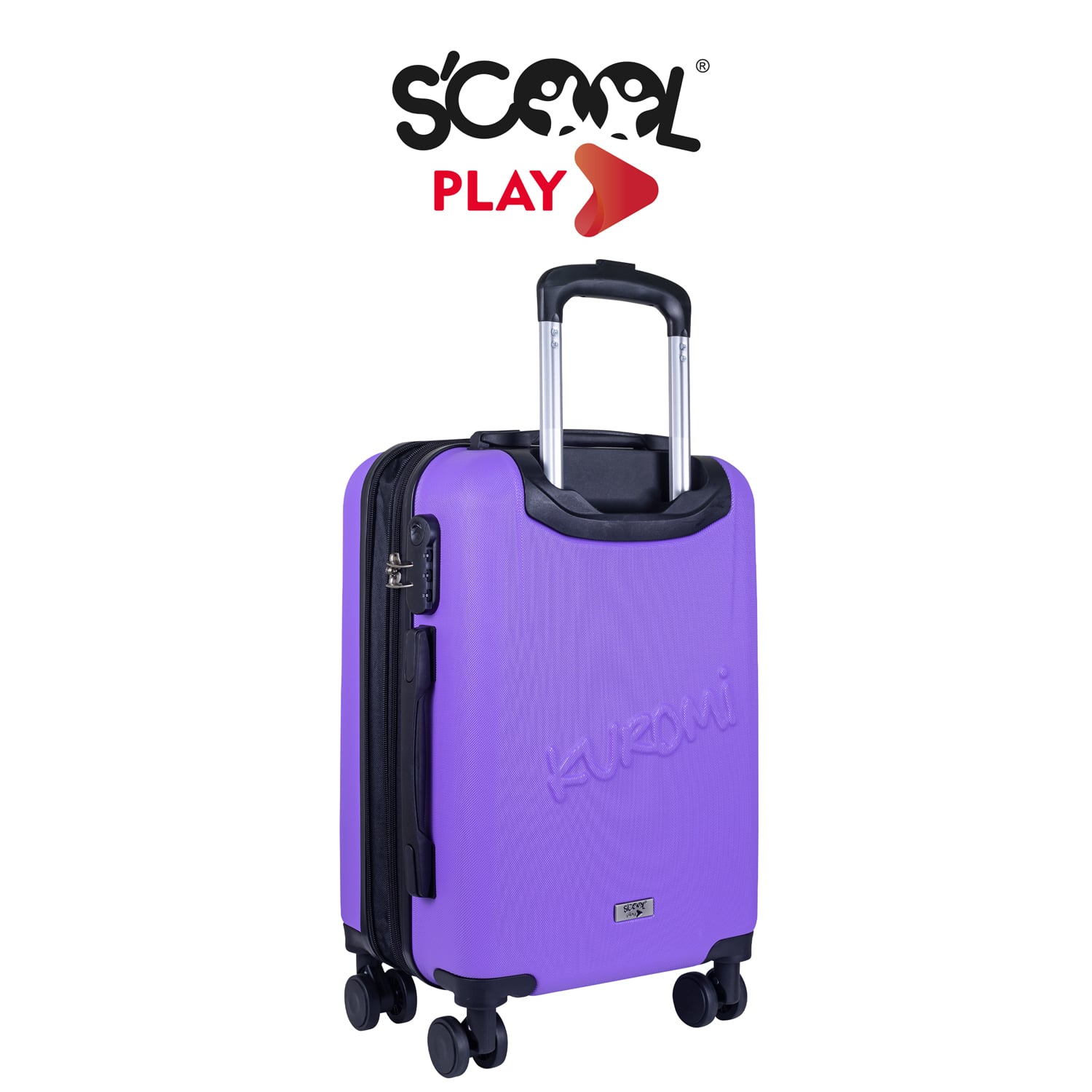 SCOOL PLAY - MALETA CARRY ON KUROMI LILA - 2