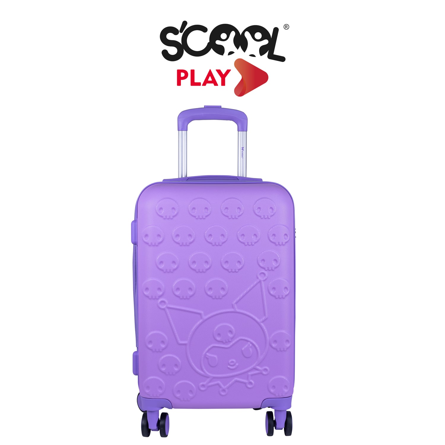 SCOOL PLAY - MALETA CARRY ON KUROMI LILA - 1