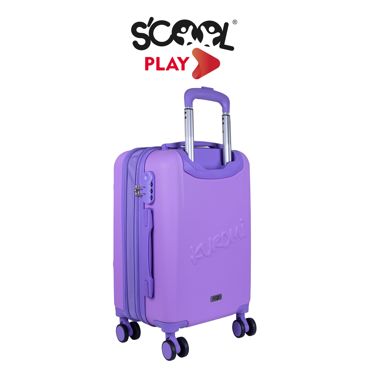 SCOOL PLAY - MALETA CARRY ON KUROMI LILA - 2