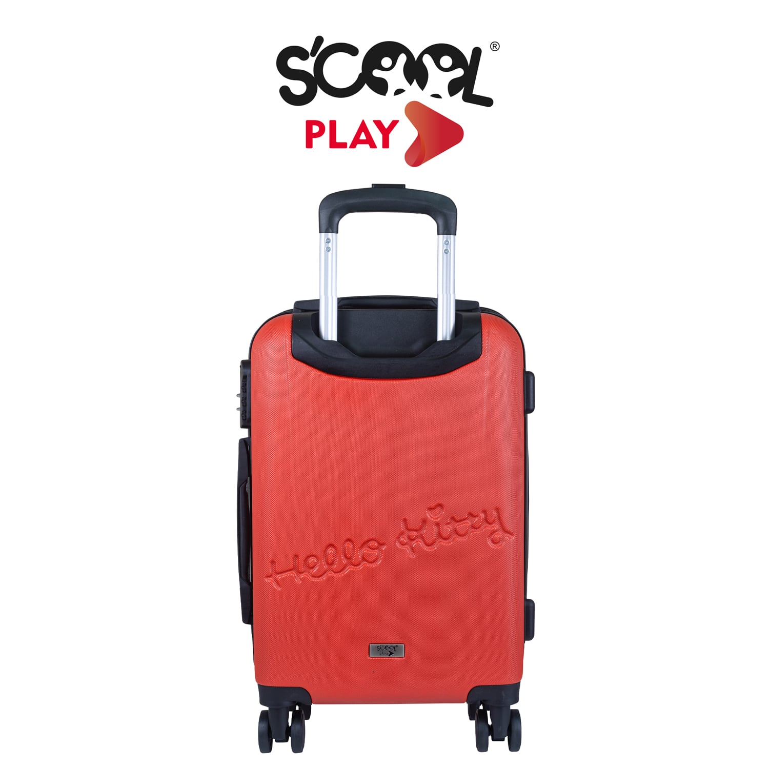 SCOOL PLAY - MALETA CARRY ON HELLO KITTY RED - 3
