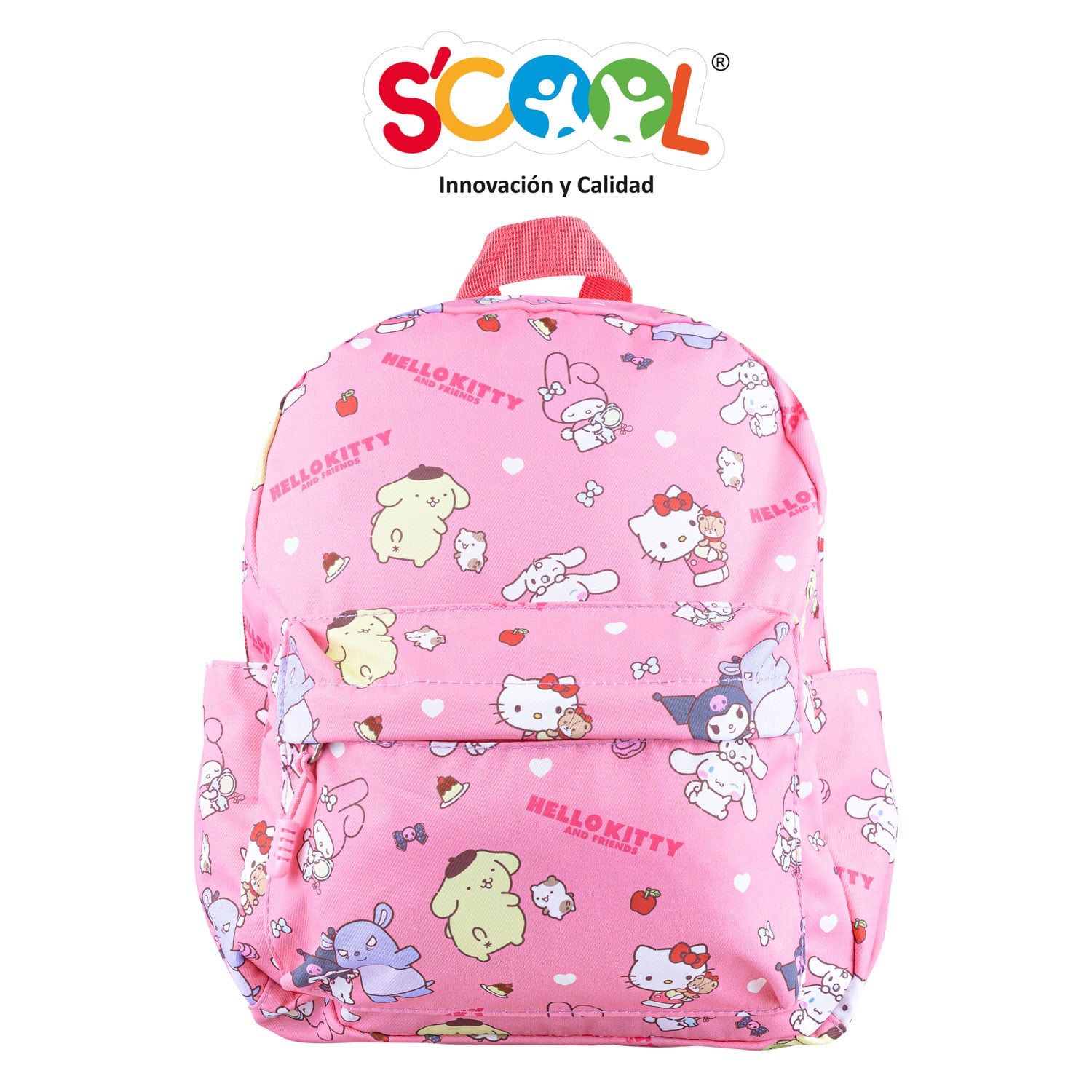 SCOOL - MOCHILA KIDS TELA PATTERN HELLO KITTY Y FRIENDS - 1