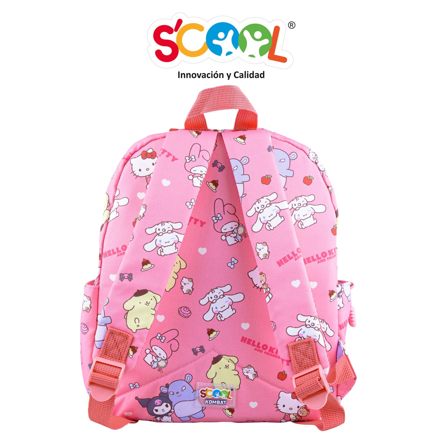 SCOOL - MOCHILA KIDS TELA PATTERN HELLO KITTY Y FRIENDS - 2