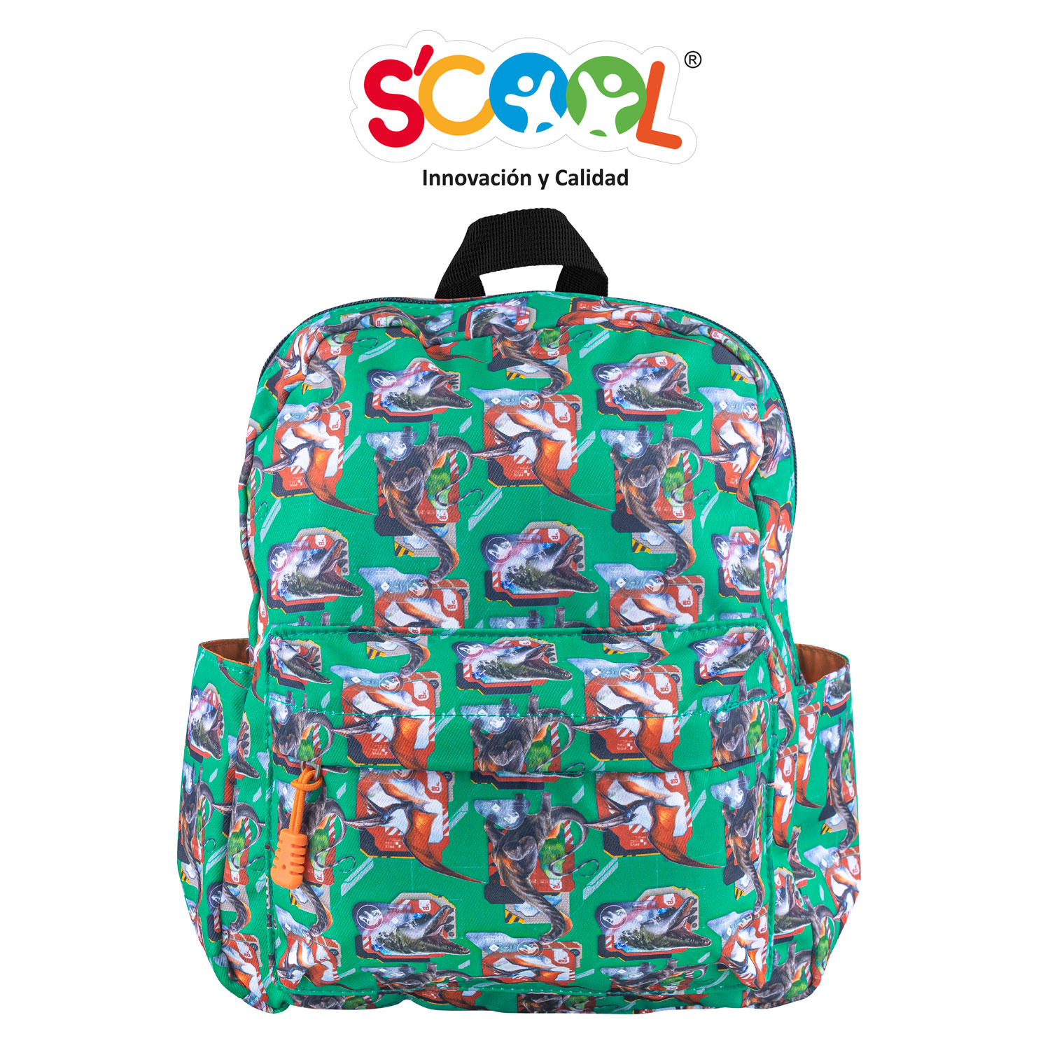 SCOOL - MOCHILA KIDS TELA PATTERN JURASSIC - 1