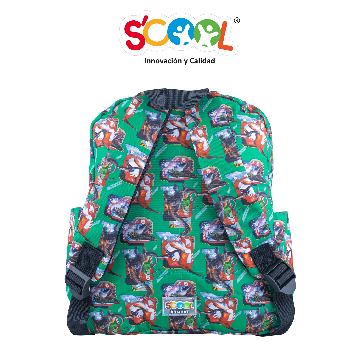 SCOOL - MOCHILA KIDS TELA PATTERN JURASSIC - 2