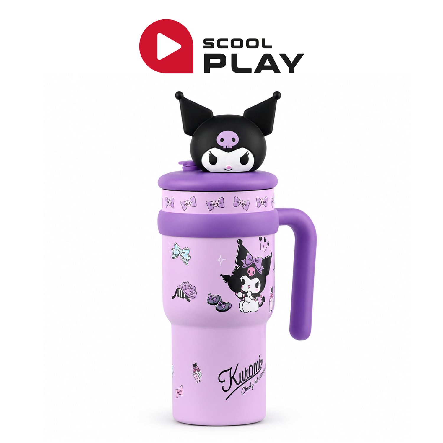 SCOOL - VASO TUMBLER ACERO 26 PLAY 3D 700 ML KUROMI - 1