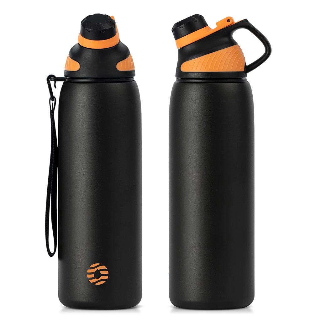 FJBOTTLE - BOTELLA DE AGUA DEPORTIVA CON AISLAMIENTO Y TAPA MAGNÉTICA 1000ML - 1