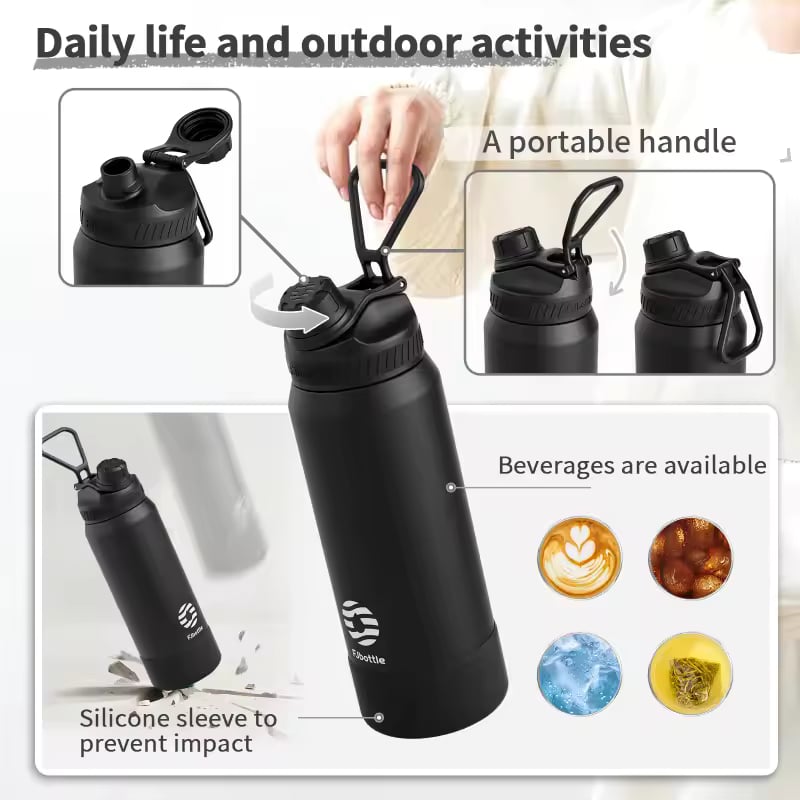 FJBOTTLE - BOTELLA TÉMICO DE ACERO CON TAPA DE TRITÁN 710ML - 3