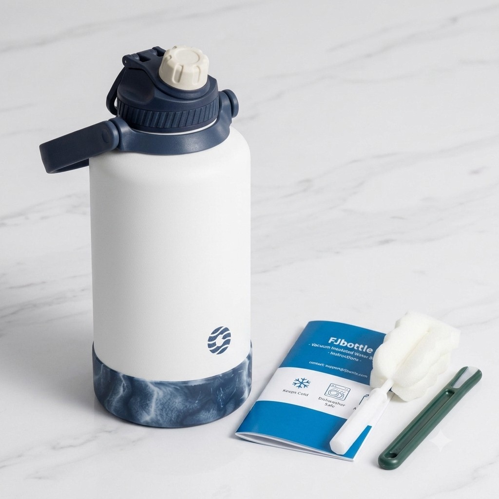 FJBOTTLE - BOTELLA TÉMICO DE ACERO CON TAPA DE TRITÁN 1900ML - 3