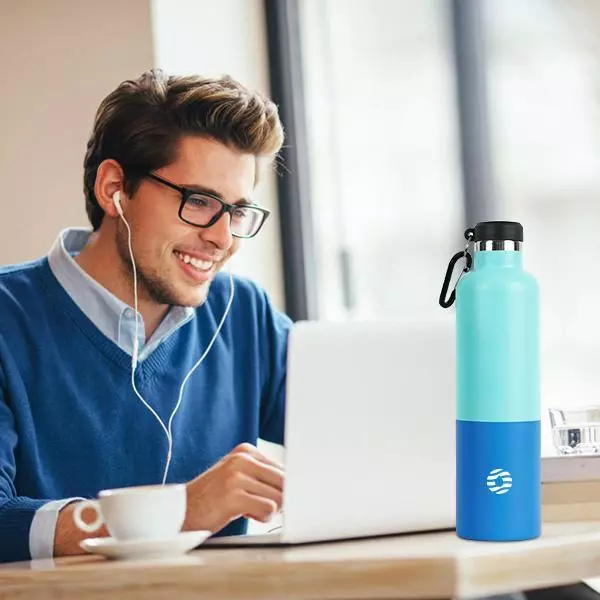 FJBOTTLE - BOTELLA TÉMICO DE ACERO CON TAPA DE TRITÁN 1000ML - 2