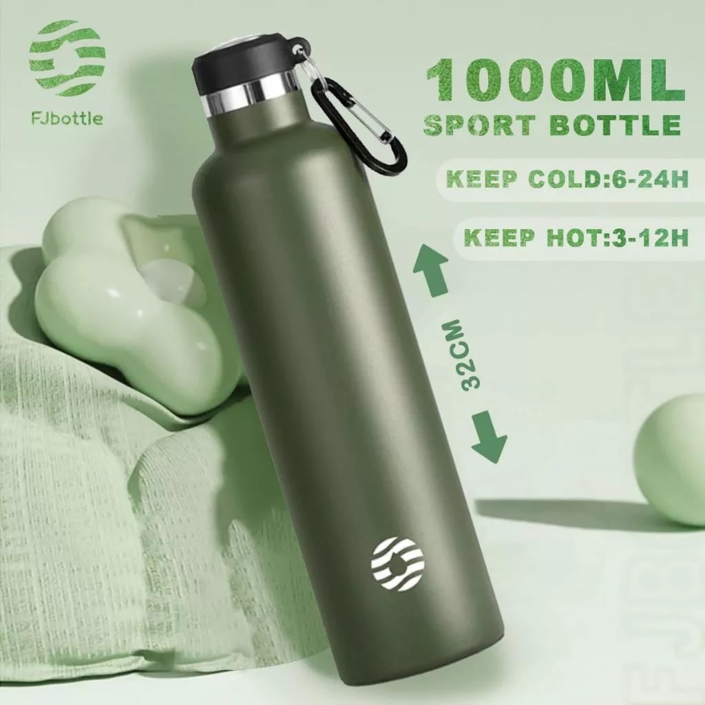 FJBOTTLE - BOTELLA TÉMICO DE ACERO CON TAPA DE TRITÁN 1000ML - 2