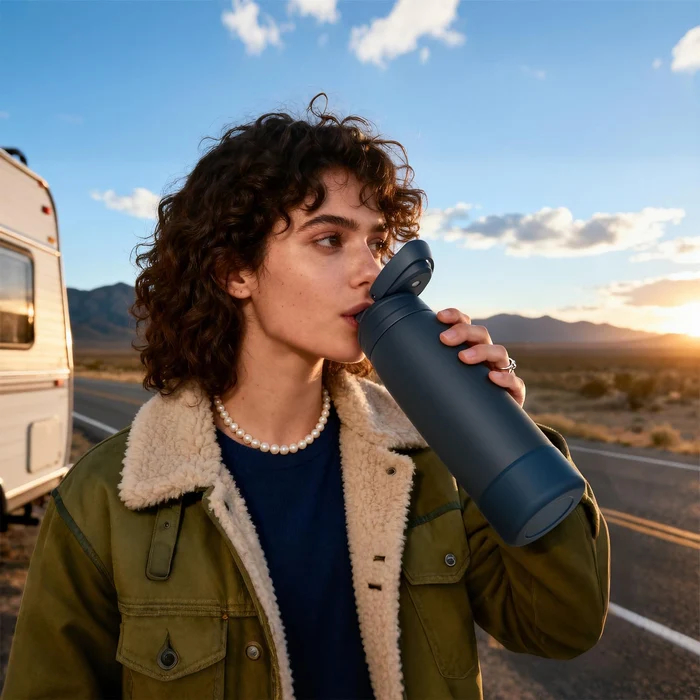 FJBOTTLE - BOTELLA TÉMICO DE ACERO CON TAPA DE TRITÁN 600ML - 5