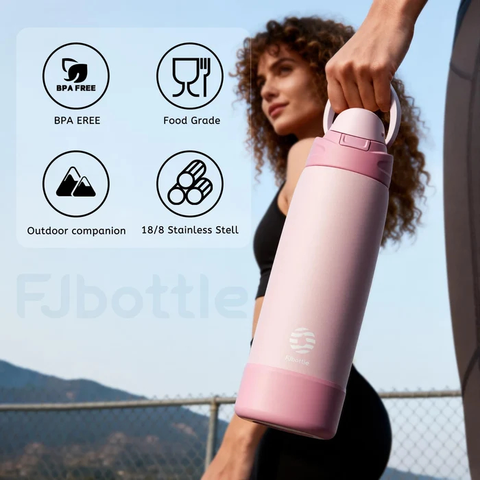 FJBOTTLE - BOTELLA TÉMICO DE ACERO CON TAPA DE TRITÁN 600ML - 3