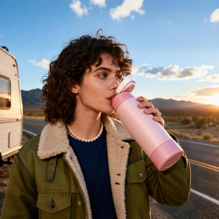 FJBOTTLE - BOTELLA TÉMICO DE ACERO CON TAPA DE TRITÁN 600ML - 4