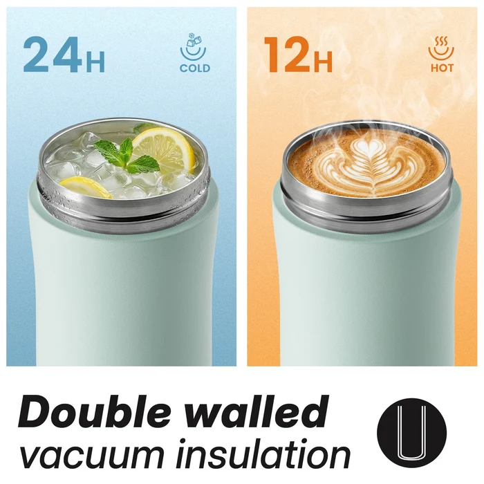 FJBOTTLE - BOTELLA TÉRMICA DE ACERO CON TAPA DE TRITÁN 600ML - 2