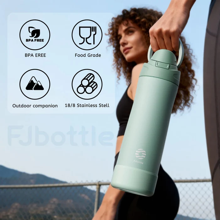 FJBOTTLE - BOTELLA TÉRMICA DE ACERO CON TAPA DE TRITÁN 600ML - 3