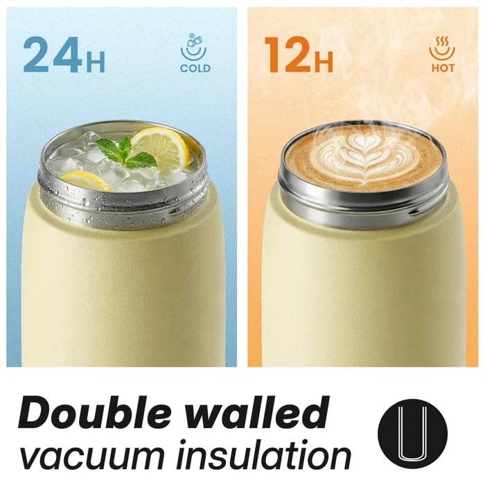 FJBOTTLE - BOTELLA TÉRMICA DE ACERO CON TAPA DE TRITÁN 600ML - 3