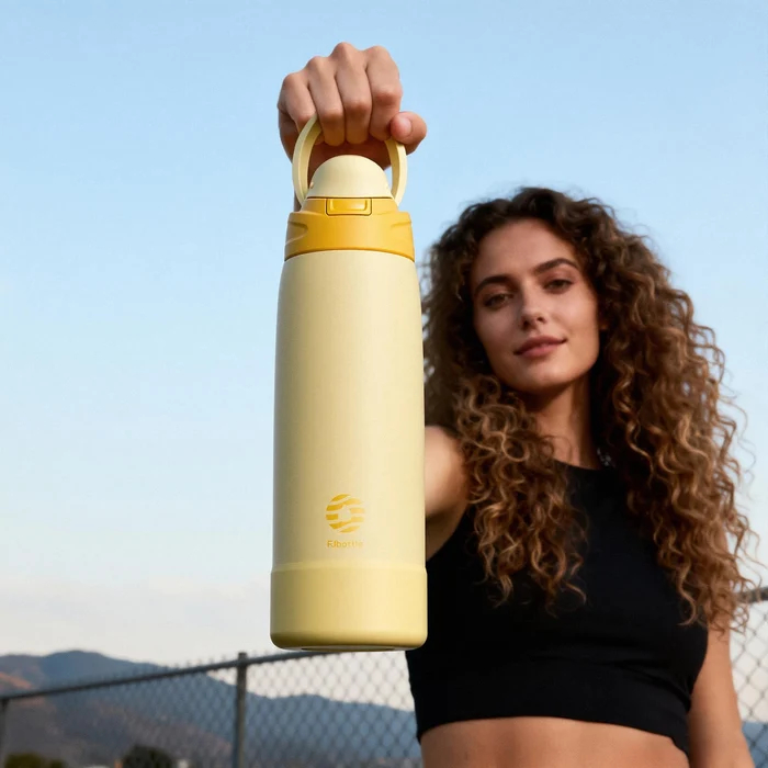 FJBOTTLE - BOTELLA TÉRMICA DE ACERO CON TAPA DE TRITÁN 600ML - 6