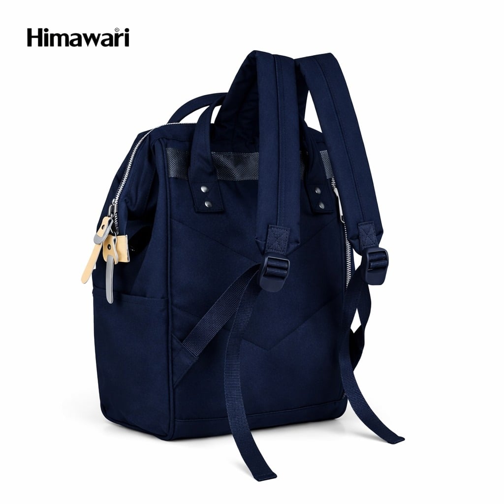HIMAWARI - MOCHILA SORREL PARA LAPTOP 13' #45 - AZUL MARINO - 2