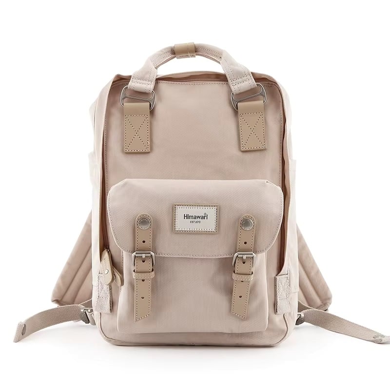 HIMAWARI - MOCHILA ESCOLAR O VIAJE PORTA LAPTOP H188L-78 BEIGE - 2